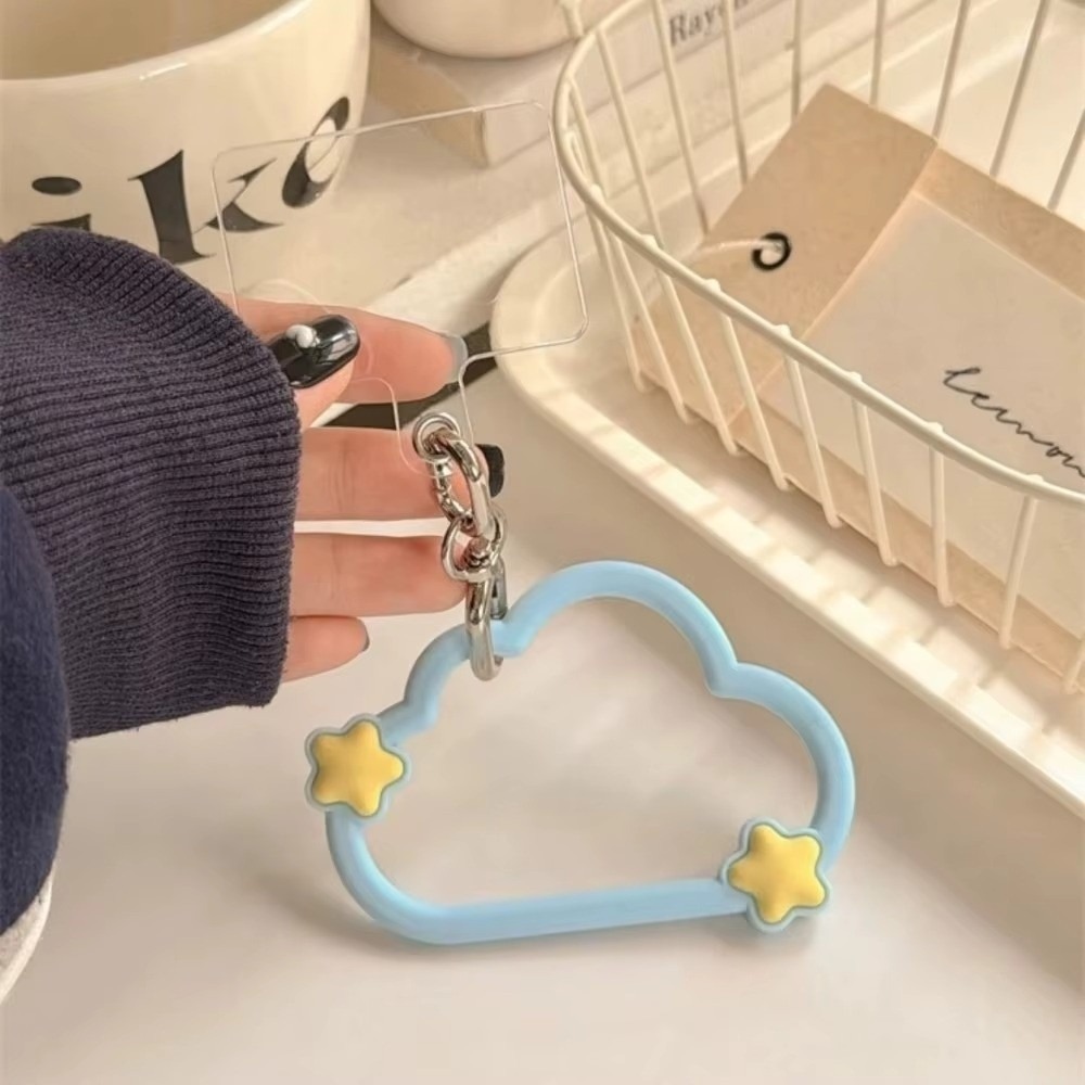 Cute Cartoon Wrist Strap Silicone Case - 귀여운 실리콘 휴대폰 랜야드 스트랩, 분실