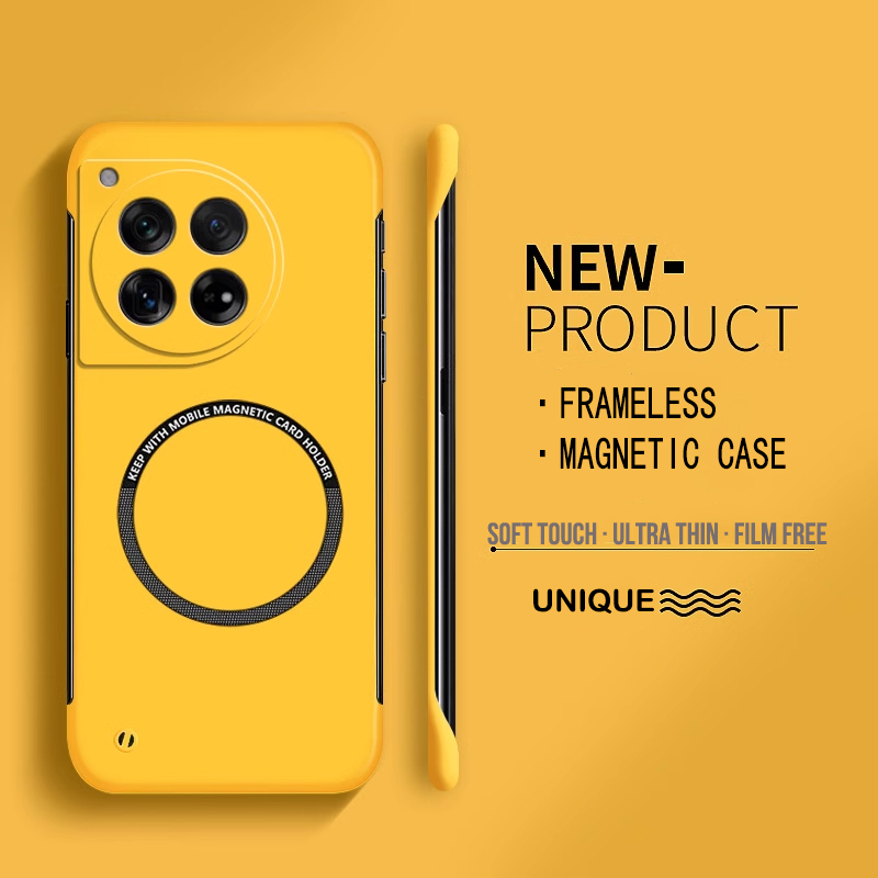 Ultra Thin Frameless Phone Cover - 초박형 무광 프레임리스 폰 케이스 마그세이프