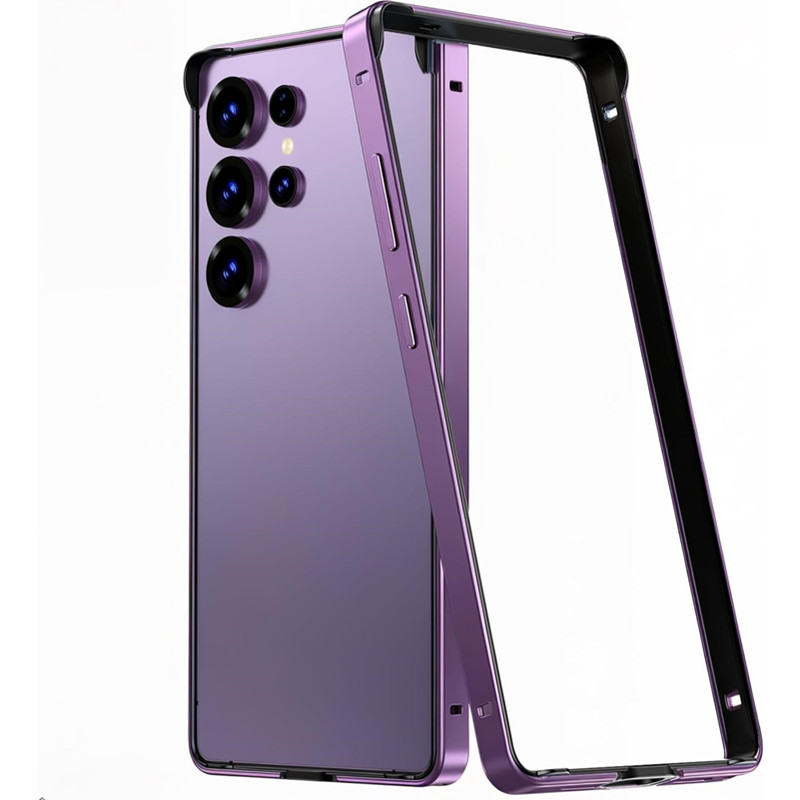 Metal Bumper Aluminum Frame Case - 삼성 갤럭시 S26 S25 울트라 S24