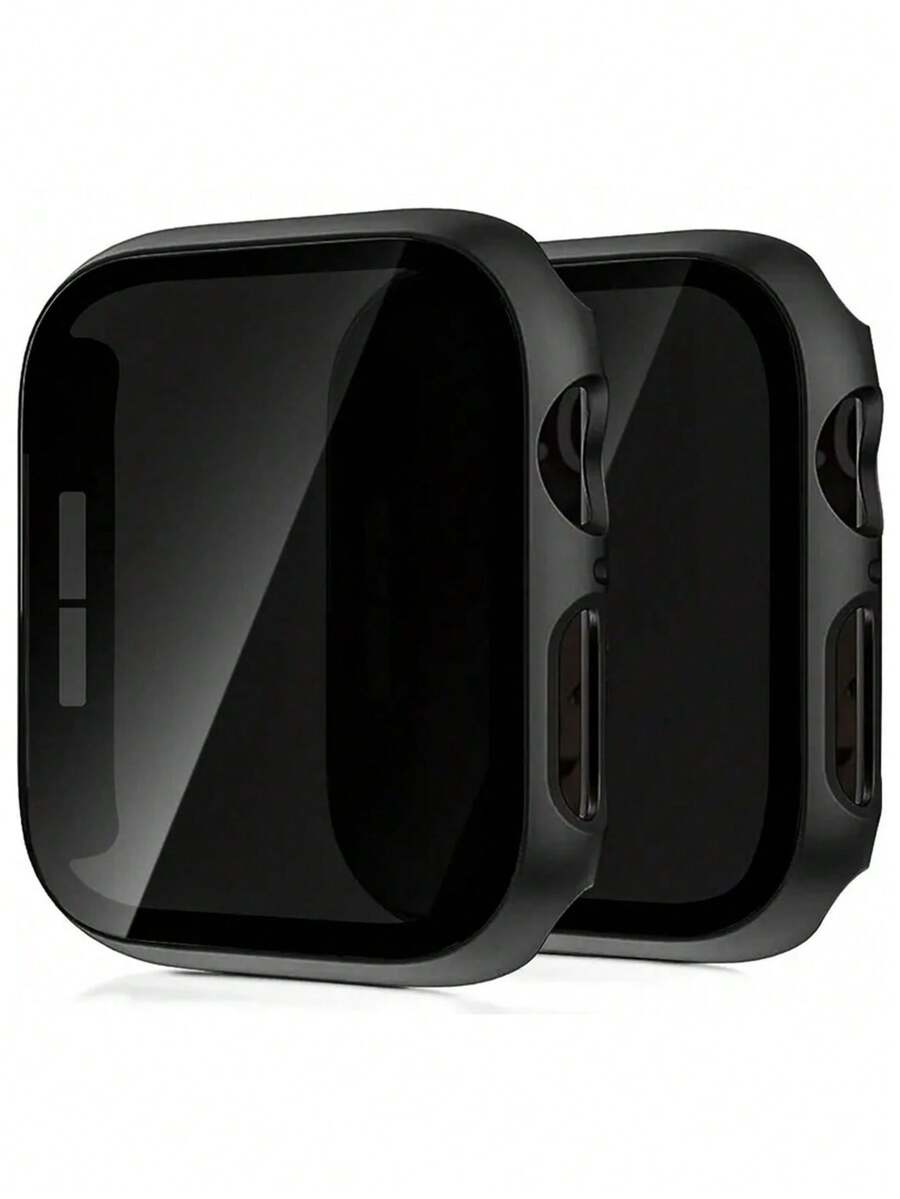 Anti Spy Privacy Glass Case - 2개입 블랙 안티 스파이 프라이버시 스크린