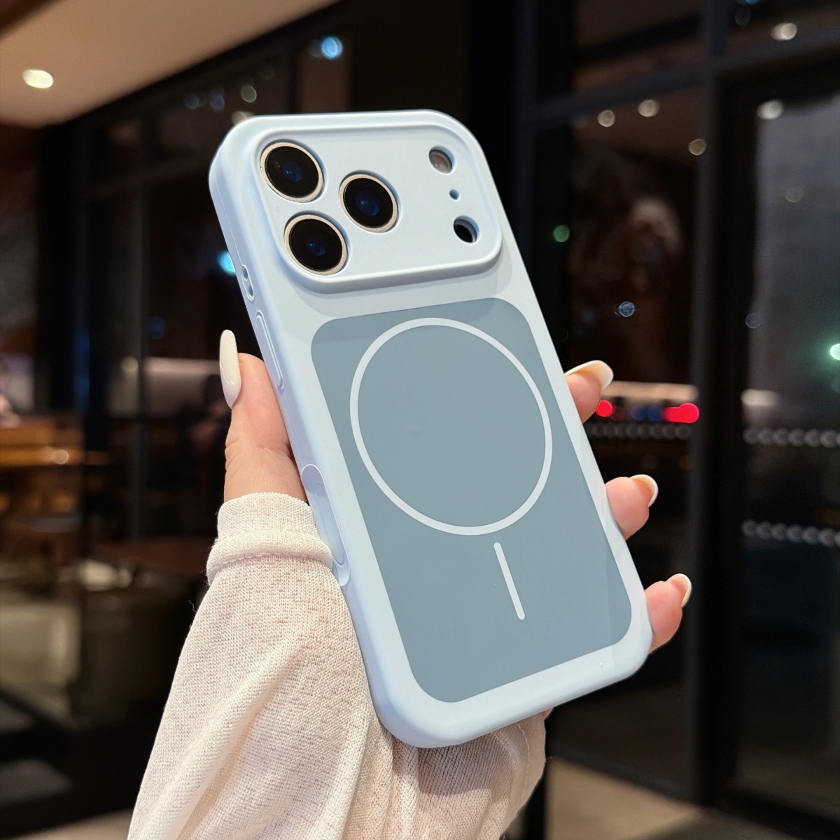 Liquid Silicone Magnetic Phone Case - 아이폰 16 플러스 13 14 15