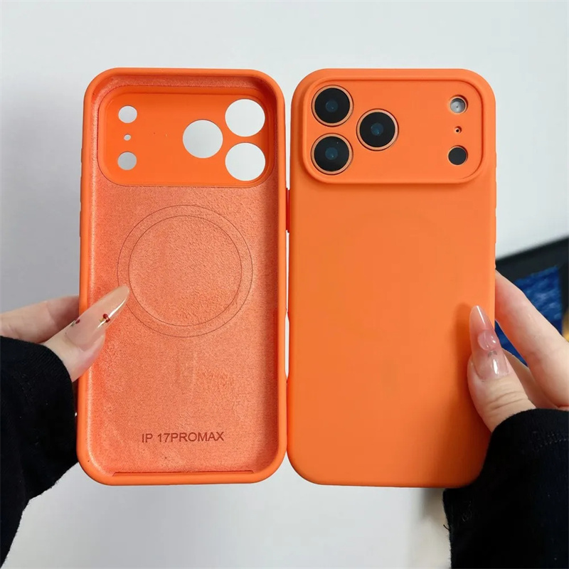 Liquid Silicone Magnetic Phone Case - 액상 실리콘 마그네틱 폰 케이스 아이폰