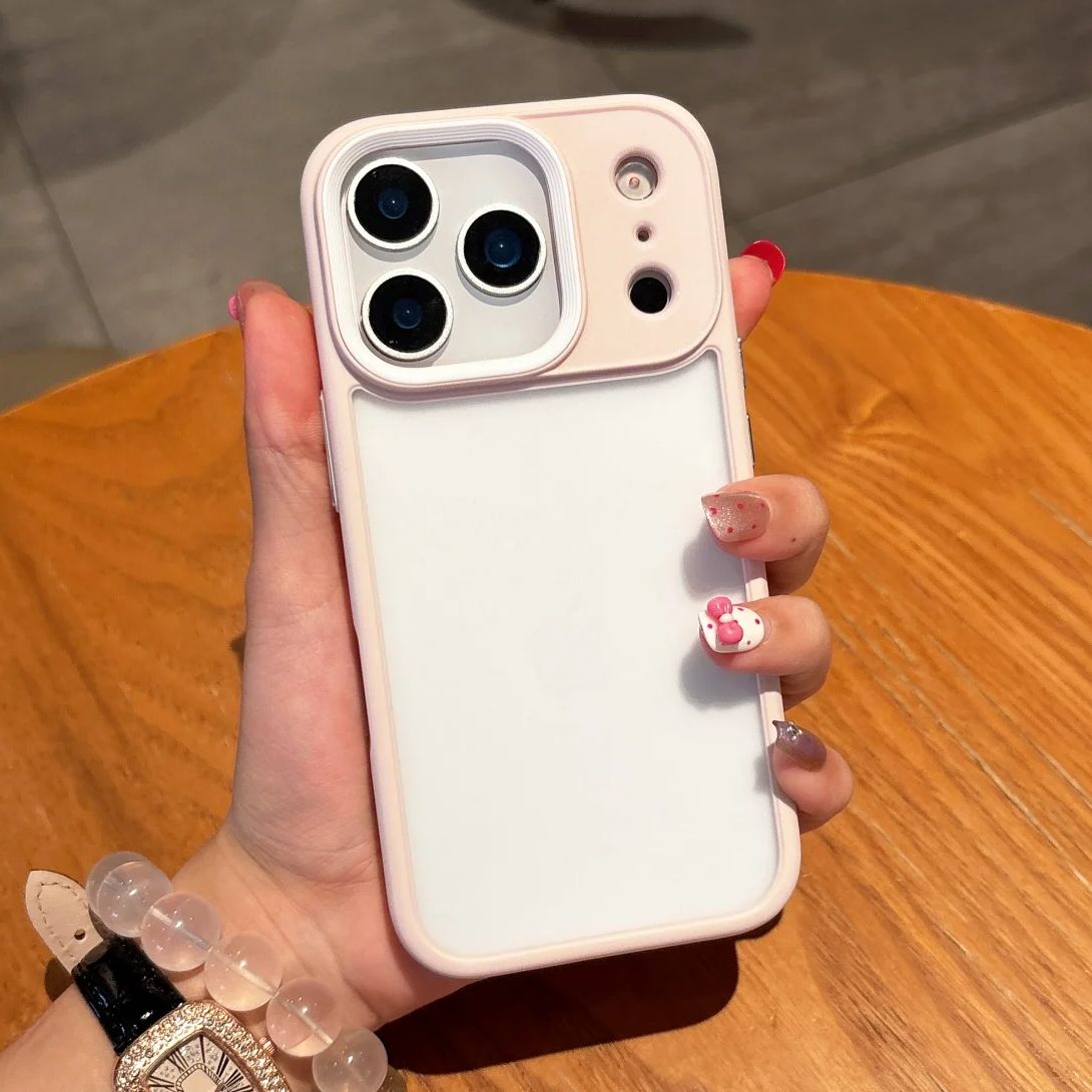 Clear Shockproof Bumper Case - 럭셔리 무광 투명 아머 충격 방지