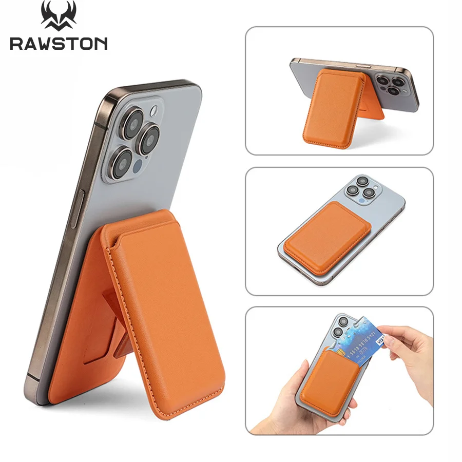Leather Wallet Card Holder Phone Cover - 아이폰 17 16 15 14 Pro