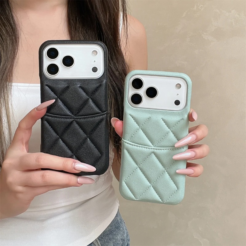 Leather Wallet Card Holder Phone Cover - 카드 슬롯 홀더 지갑형 폰 케이스