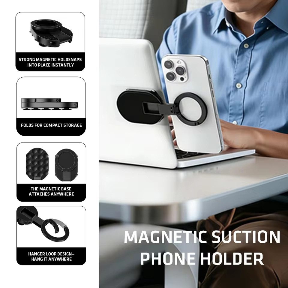 Phone Stands - MA39 마그네틱 접이식 휴대폰 거치대 유니버설
