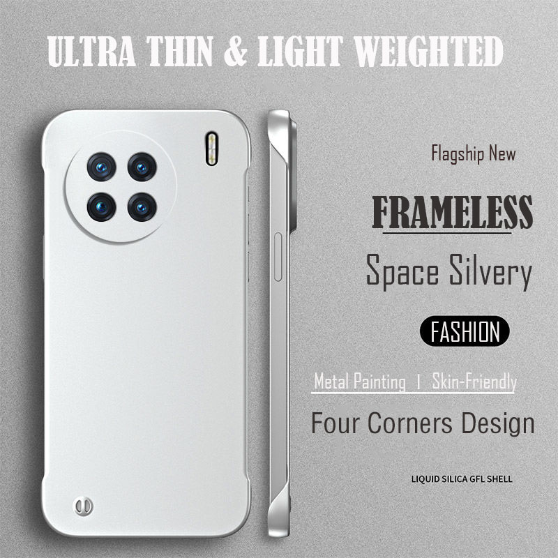 Ultra Thin Frameless Phone Cover - 금속 표면 페인팅 Oneplus 13 12