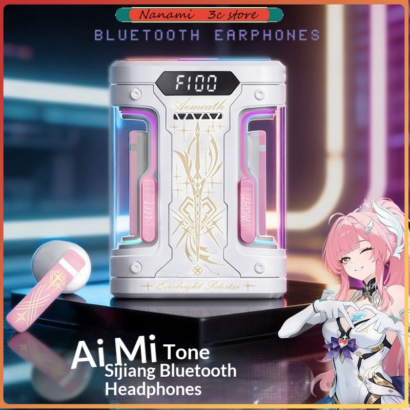 Earphones - Anime Elysia TWS 블루투스 이어폰 세미
