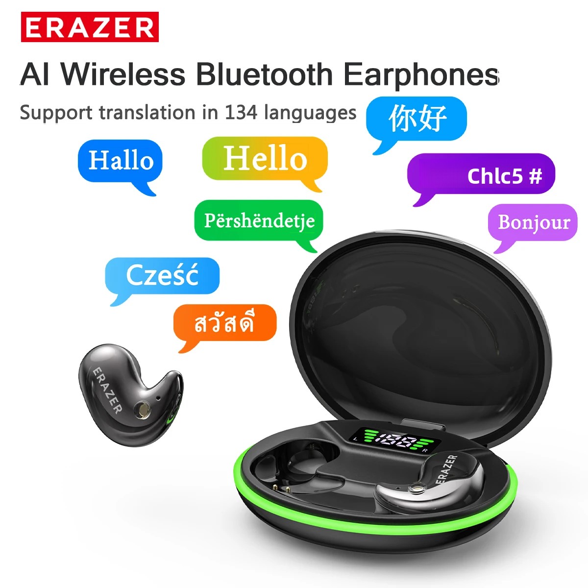 Earphones - EARZER XF58 인이어 블루투스 헤드폰 마이크