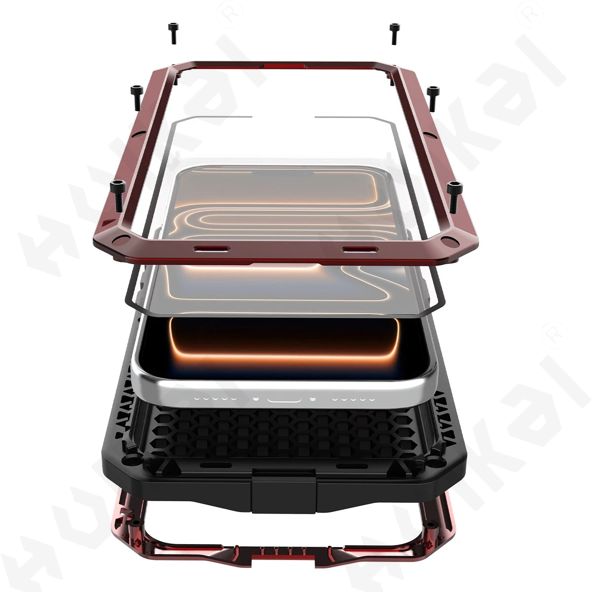 Heavy Duty 360 Full Body Protective Case - 아이폰 17 16 15 14 13