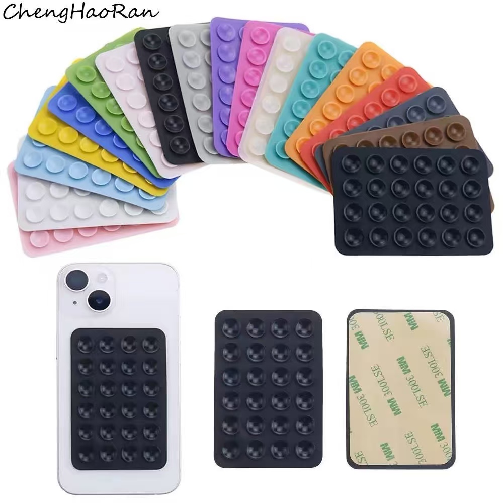 Phone Cases - 다기능 실리콘 흡착판 폰 홀더 패드