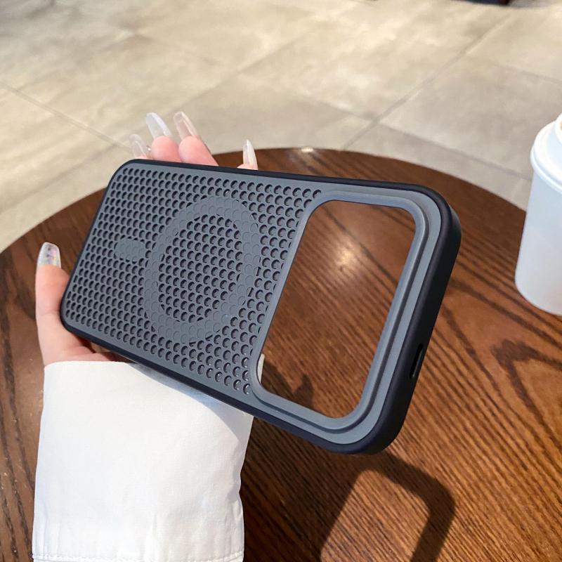 Heat Dissipation Mesh Breathable Case - 레드미 K90 프로 맥스 케이스, 마그네틱