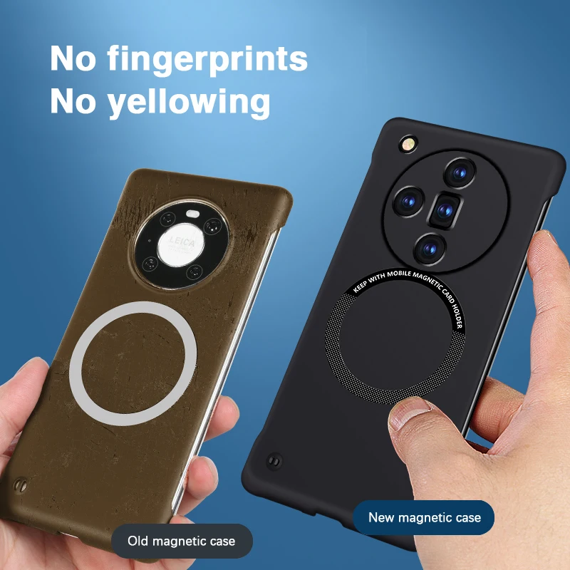 Ultra Thin Frameless Phone Cover - Oppo FindX7, Find X7 Ultra, X7Ultra