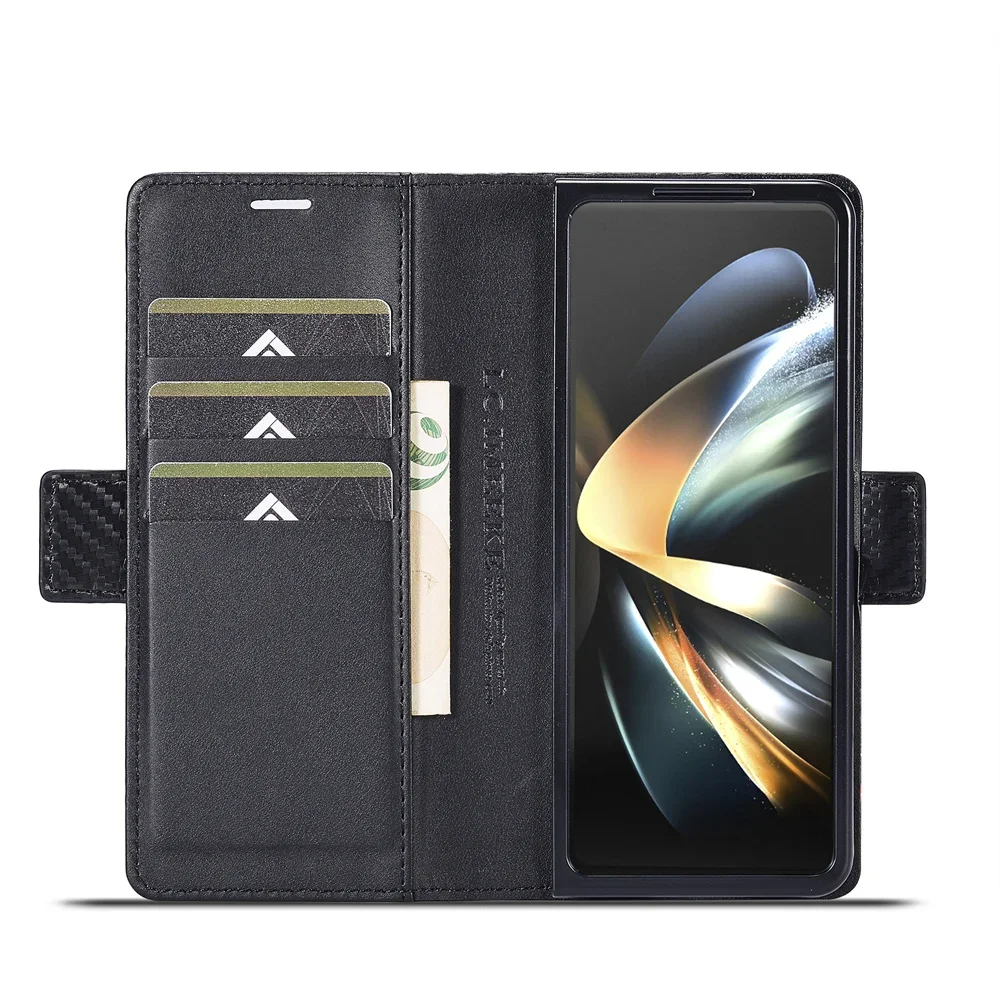 삼성 갤럭시 Z 폴드 7 6 5 4 3 폴드7 폴드6  - Leather Wallet Card Holder Phone Cover 리뷰 및 가격