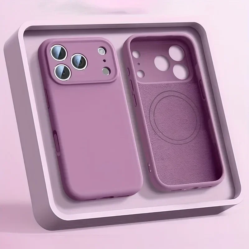 마그세이프 마그네틱 충전용 오리지널 액상 실리콘 아이폰 - Liquid Silicone Magnetic Phone Case 리뷰 및 가격