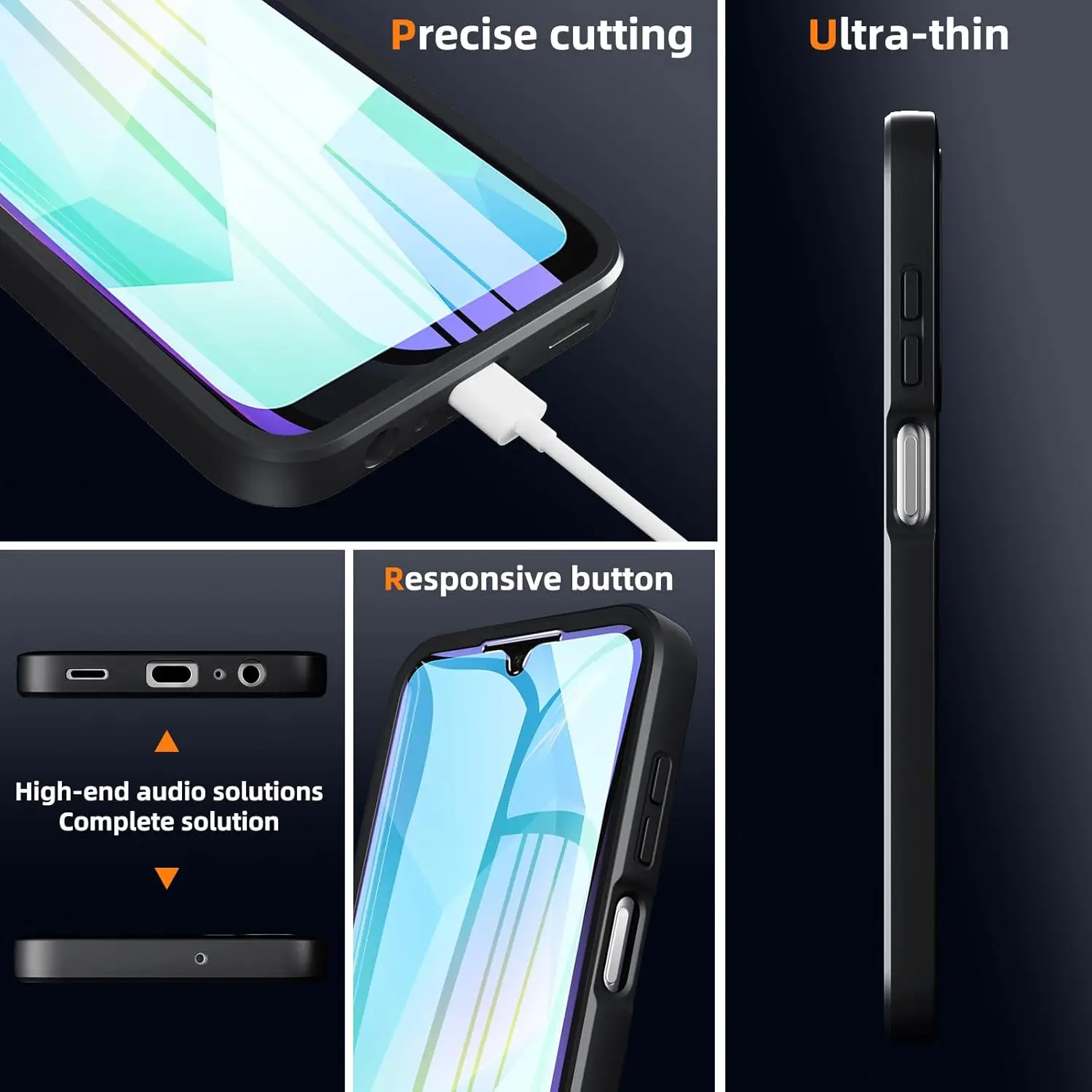헤비 듀티 클리어 360 °   삼성 갤럭시 A56 A - Heavy Duty 360 Full Body Protective Case 리뷰 및 가격