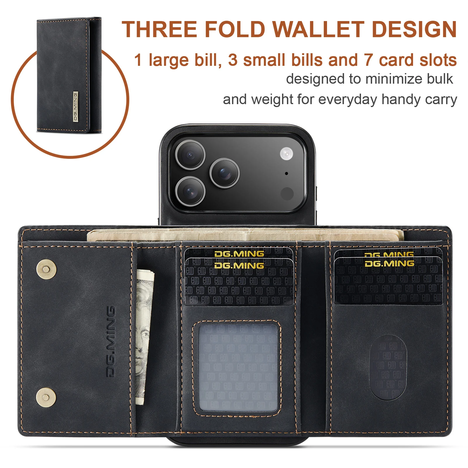 새로운 아이폰 17 프로 맥스 에어 16 15 14 플 - Leather Wallet Card Holder Phone Cover 리뷰 및 가격