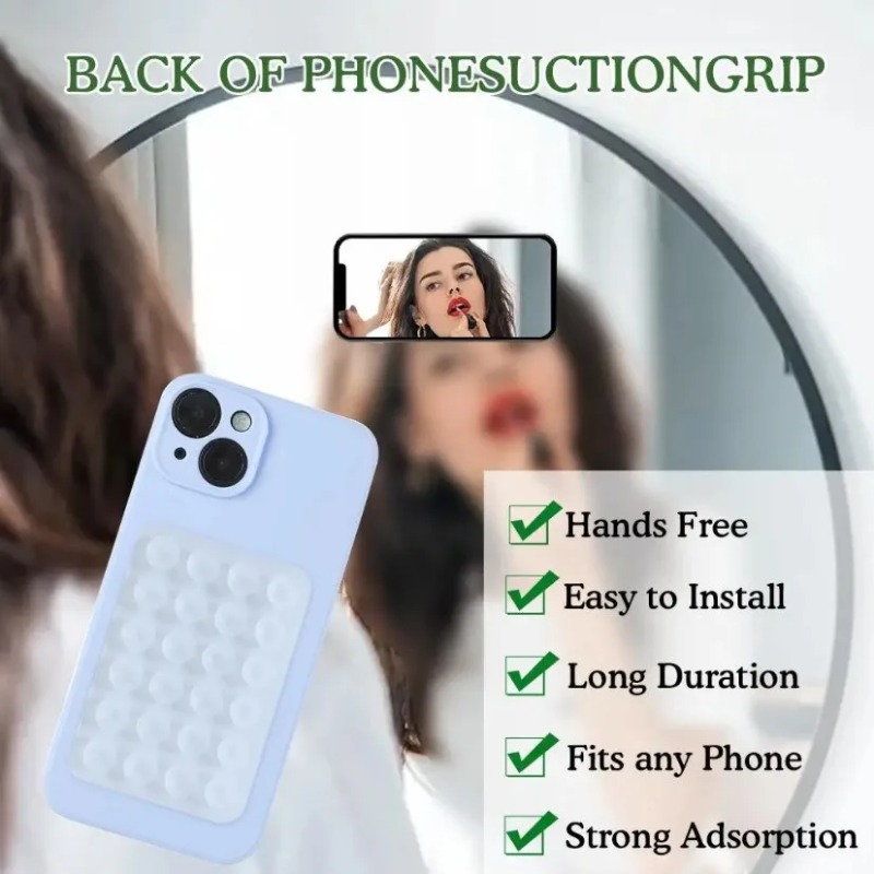 실리콘 흡착식 휴대폰 거치대 매트 다기능 흡착컵 벽걸이 - Phone Cases 리뷰 및 가격
