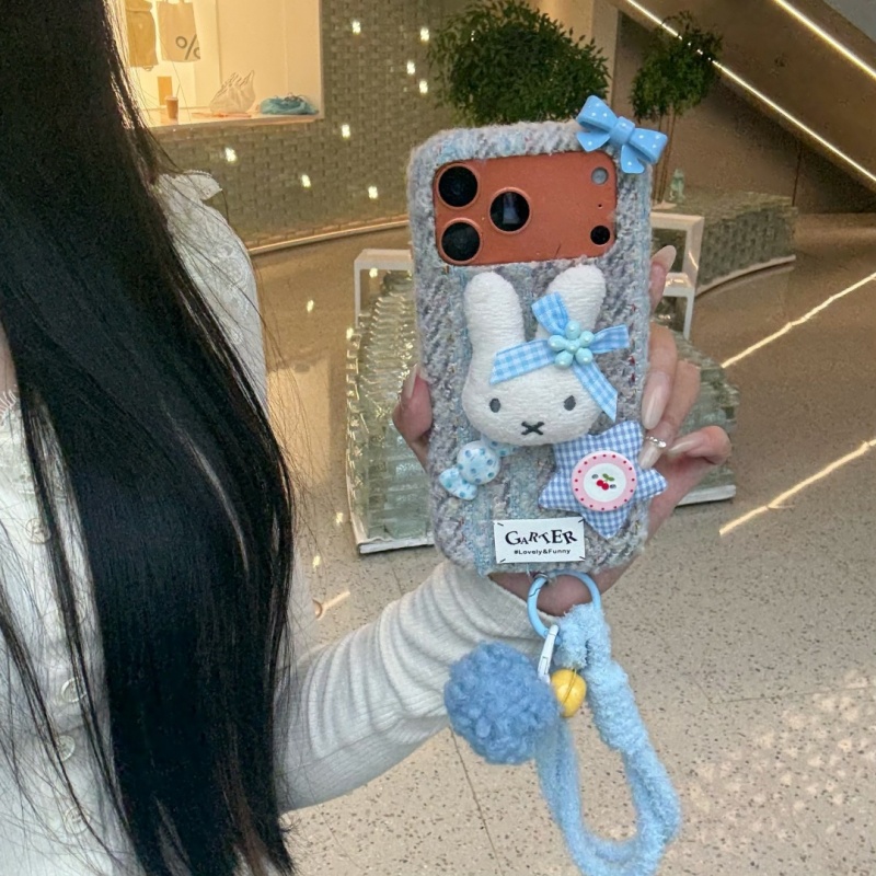  패션 귀여운 만화 캐릭터 미피 폰 케이스 아이폰 1 - Cute Cartoon Wrist Strap Silicone Case 리뷰 및 가격