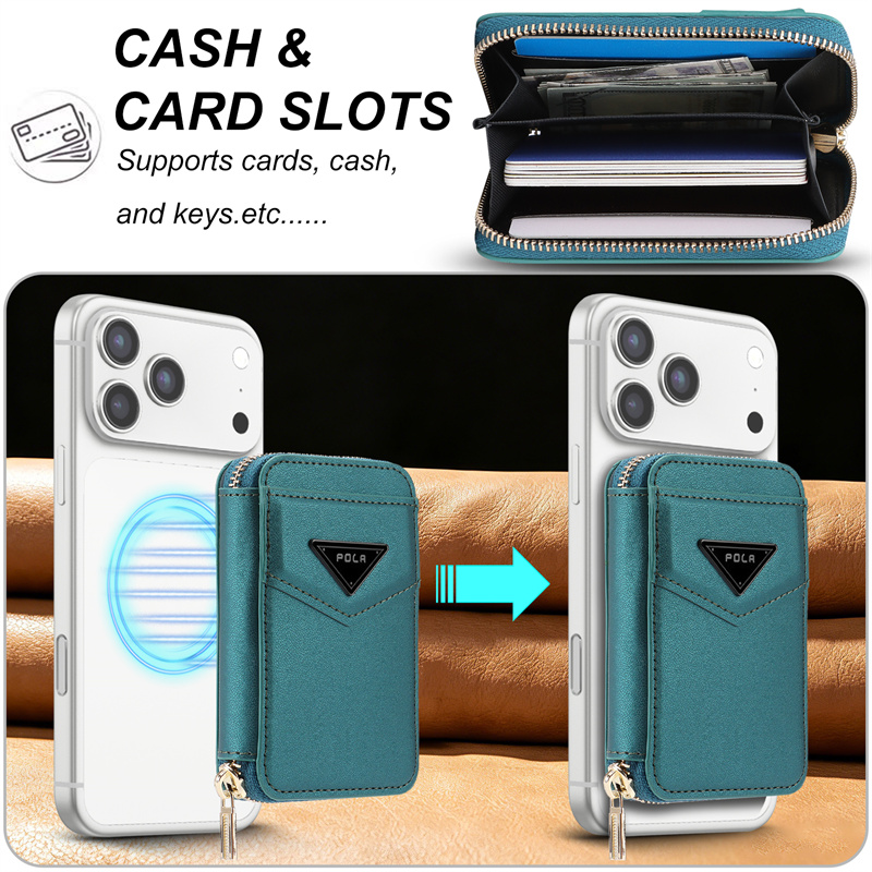 애플 아이폰 17 프로 맥스 16 15 14 13 12 - Leather Wallet Card Holder Phone Cover 리뷰 및 가격