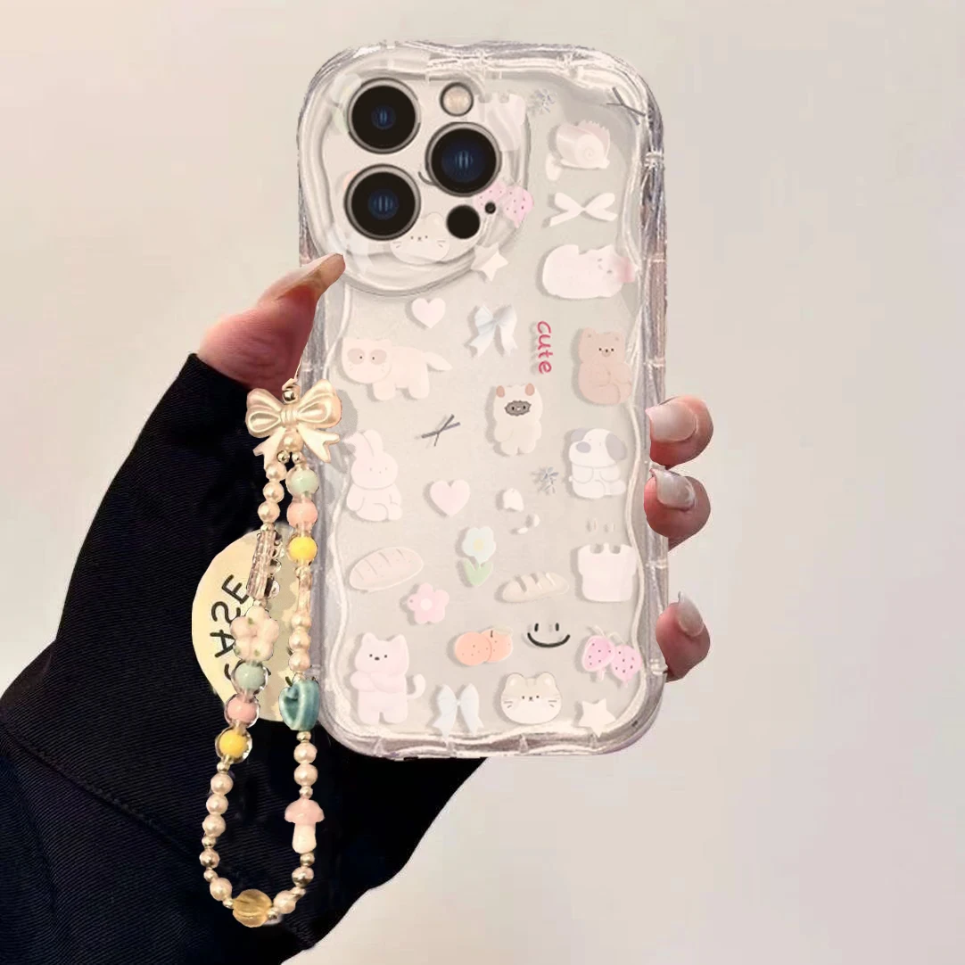 귀여운 고양이 리본 손목 체인 케이스 삼성 갤럭시 S2 - Cute Cartoon Wrist Strap Silicone Case 리뷰 및 가격