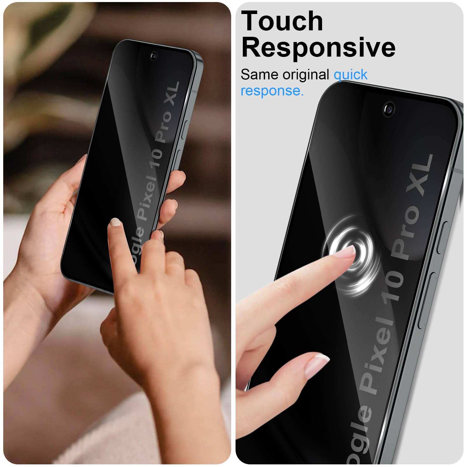 구글 픽셀 10 프로 XL용 안티 스파이 스크린 보호필 - Anti Spy Privacy Glass Case 리뷰 및 가격