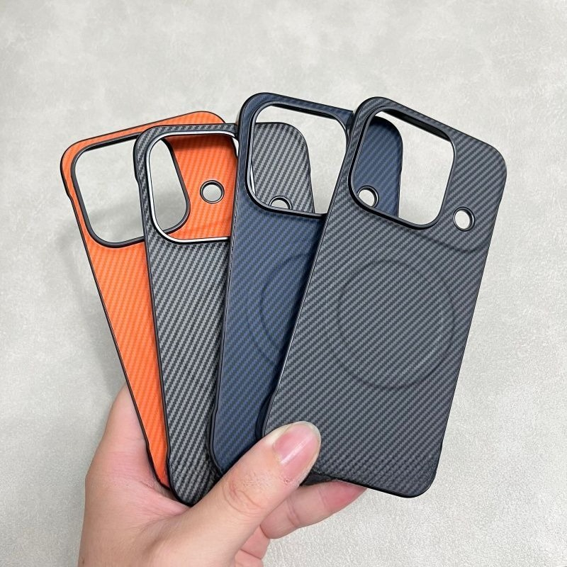 럭셔리 초슬림 카본 파이버 패턴 프레임리스 폰 케이스  - Ultra Thin Frameless Phone Cover 리뷰 및 가격