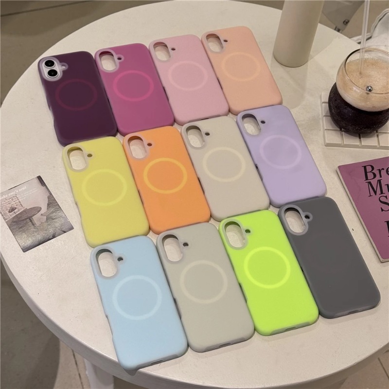 액상 실리콘 캔디 젤리 마그세이프 마그네틱 케이스 아이 - Liquid Silicone Magnetic Phone Case 리뷰 및 가격