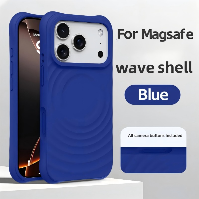 새로운 공식 리퀴드 실리콘 물결무늬 케이스 아이폰 17 - Liquid Silicone Magnetic Phone Case 리뷰 및 가격