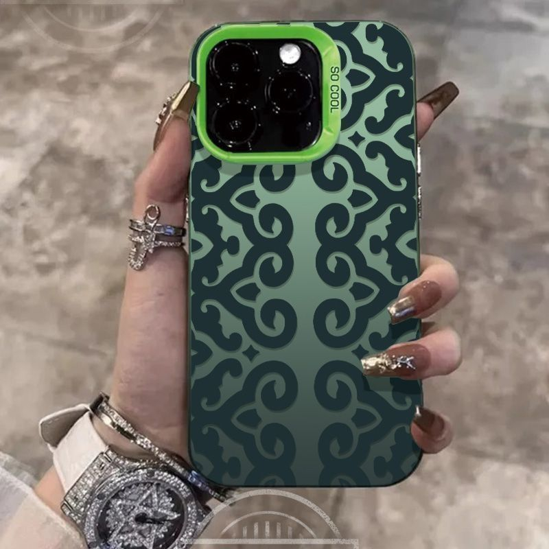 빈티지 페이즐리 패턴 아이폰 17 16 15 프로 맥스 - Vintage Floral Pattern Soft Case 리뷰 및 가격