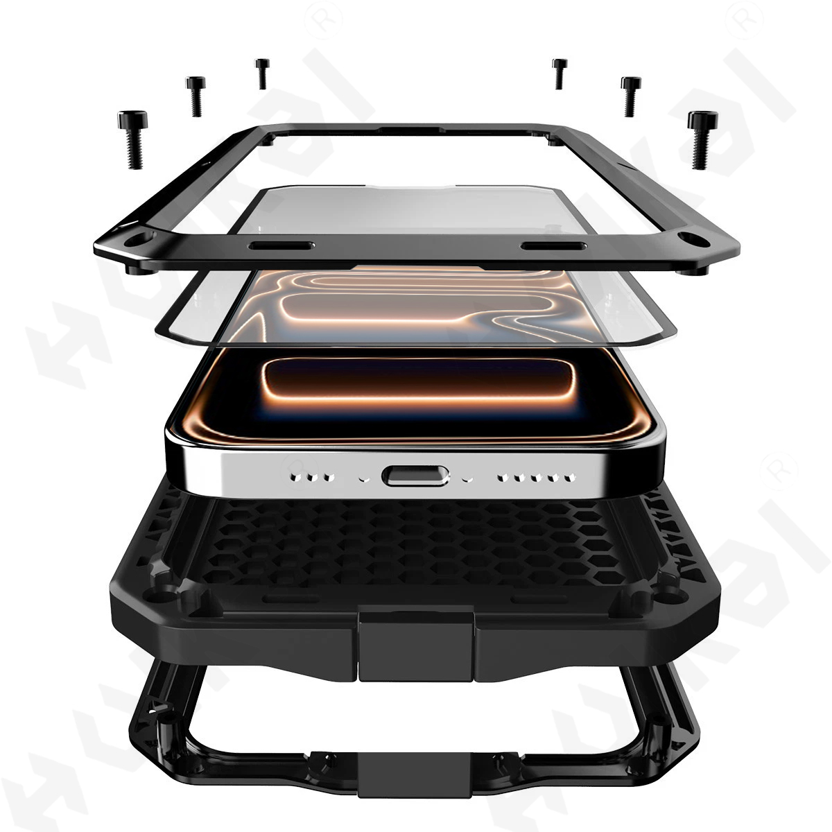 아이폰 17 16 15 14 13 12 11 Pro M - Heavy Duty 360 Full Body Protective Case 리뷰 및 가격