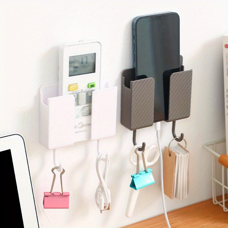 3-in-1 벽걸이형 수납 선반 (후크 포함), 리모컨 - Phone Stands 리뷰 및 가격
