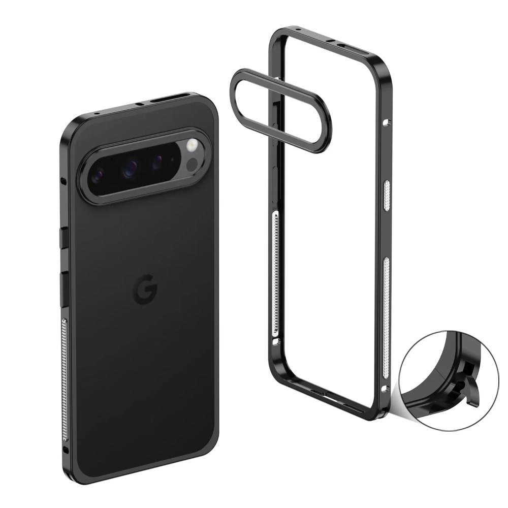 구글 픽셀 10 9 8 프로 XL용 선택형 방열 금속  - Metal Bumper Aluminum Frame Case 리뷰 및 가격