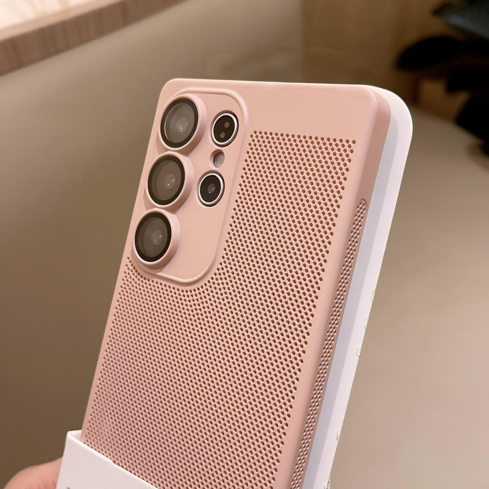 슬림 메쉬 통기성 방열 매트 폰 케이스 삼성 S26 S - Heat Dissipation Mesh Breathable Case 리뷰 및 가격