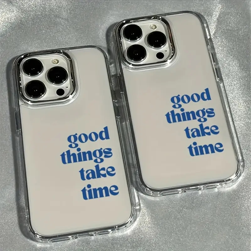 좋은 제품은 시간이 걸린다 렌즈 프레임 케이스 아이폰  - Clear Shockproof Bumper Case 리뷰 및 가격
