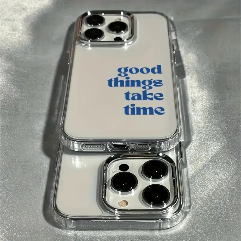 좋은 제품은 시간이 걸린다 렌즈 프레임 케이스 아이폰  - Clear Shockproof Bumper Case 리뷰 및 가격