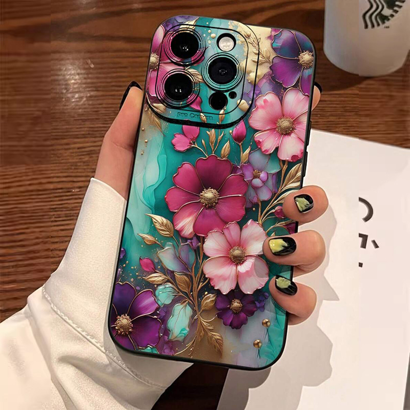 빈티지 플로랄 패턴 소프트 TPU 전화 케이스 Xiao - Vintage Floral Pattern Soft Case 리뷰 및 가격
