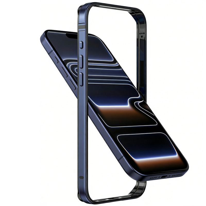 알루미늄 메탈 범퍼 슬림 케이스 아이폰 에어 17 16 - Metal Bumper Aluminum Frame Case 리뷰 및 가격