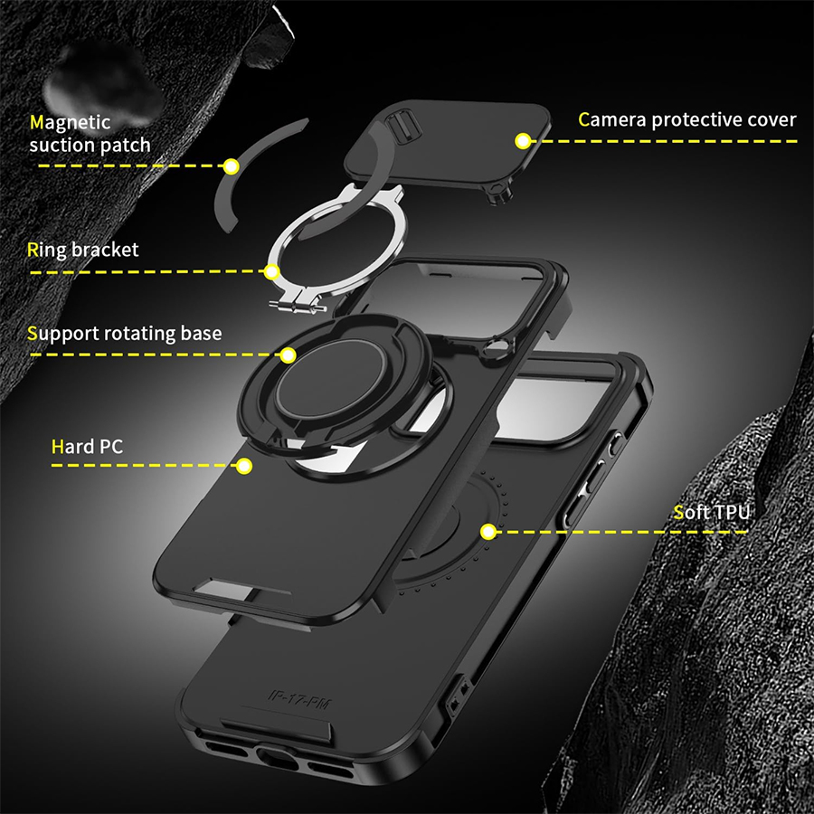 헤비듀티 충격 방지 마그네틱 폰 케이스 (슬라이딩 카메 - Heavy Duty 360 Full Body Protective Case 리뷰 및 가격