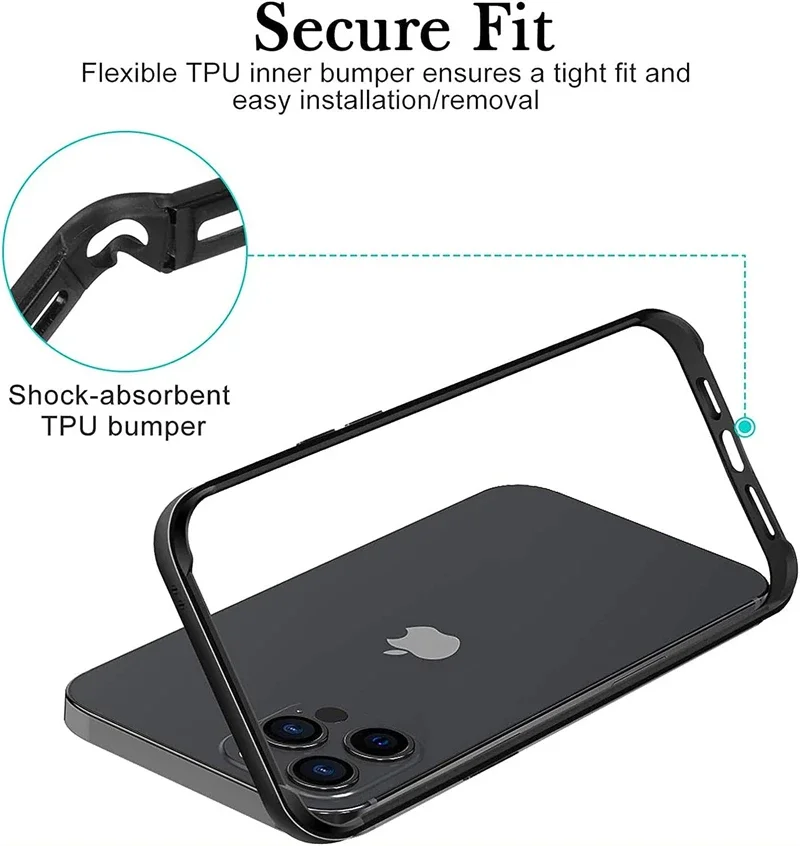 알루미늄 합금 프레임 메탈 범퍼 케이스 (아이폰 16, - Metal Bumper Aluminum Frame Case 리뷰 및 가격