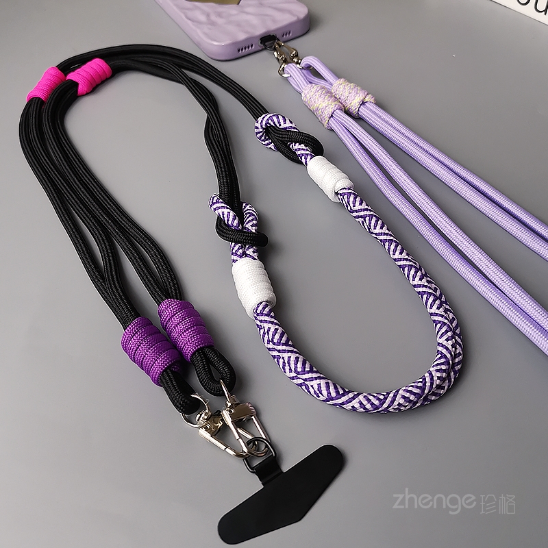 휴대폰 끈 크로스바디 짠 스트랩 긴, 분리형 손목 짧은 - Crossbody Lanyard Neck Strap Case 리뷰 및 가격