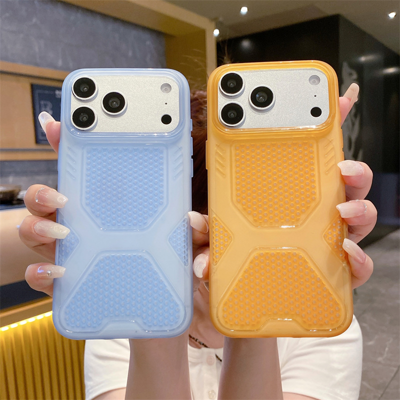 열분산 메쉬 소프트 TPU 폰 케이스 아이폰 17 16 - Heat Dissipation Mesh Breathable Case 리뷰 및 가격