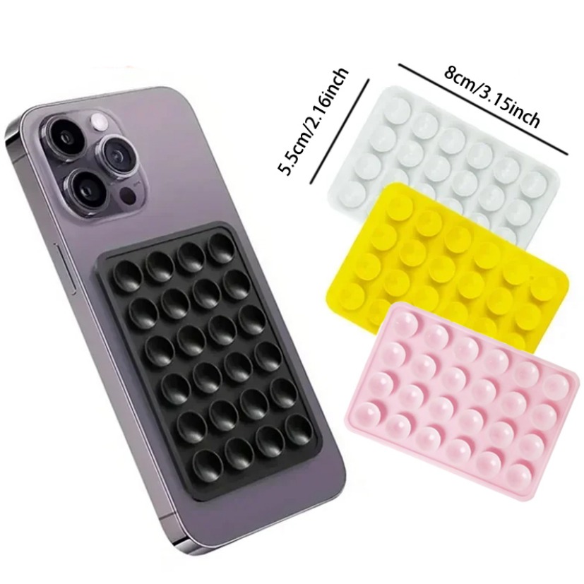 실리콘 흡착식 휴대폰 거치대 매트 다기능 흡착컵 벽걸이 - Phone Stands 리뷰 및 가격