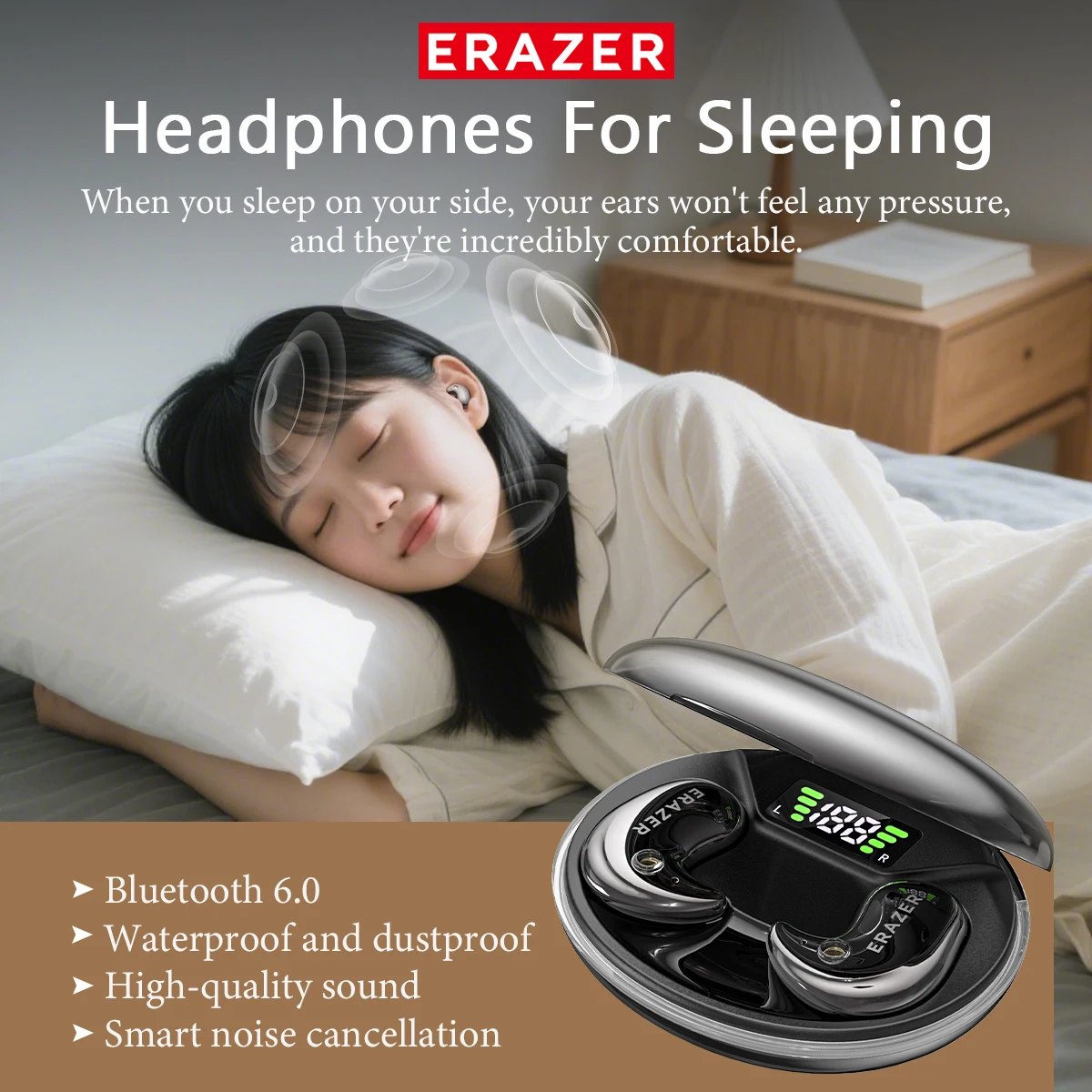 EARZER XF58 인이어 블루투스 헤드폰 마이크 내 - Earphones 리뷰 및 가격