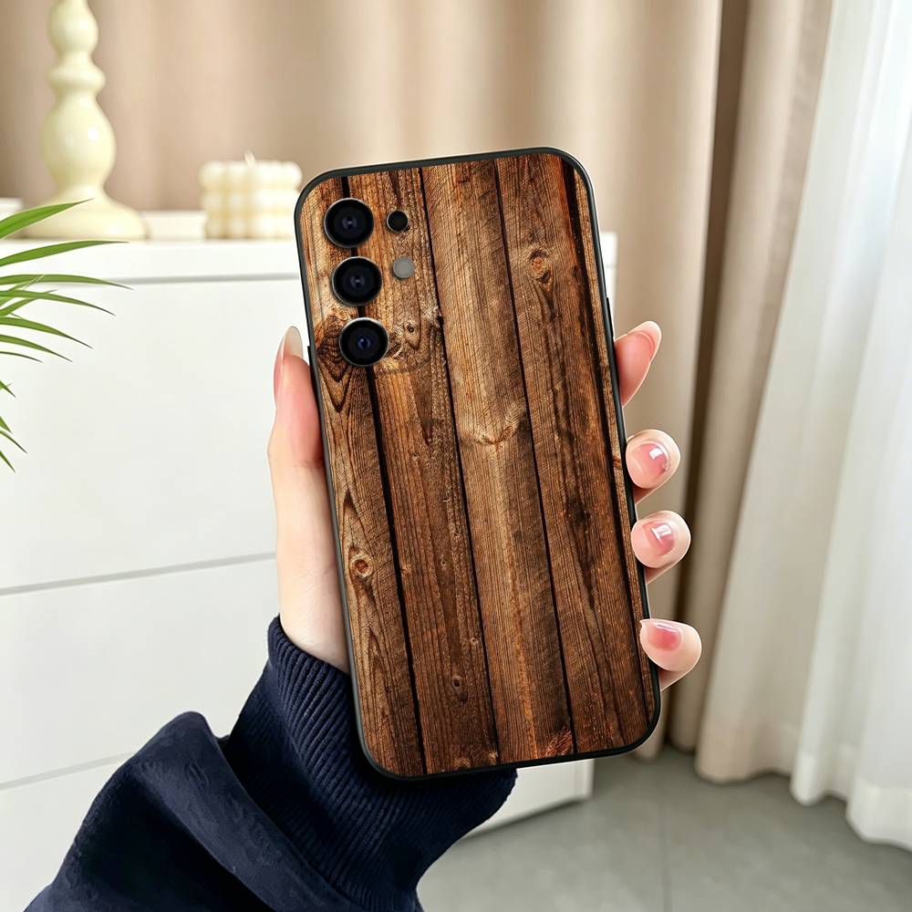 빈티지 나무결 패턴 블랙 실리콘 소프트 폰 케이스 (삼 - Vintage Floral Pattern Soft Case 리뷰 및 가격