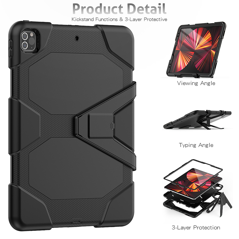 헤비 듀티 iPad 케이스 애플 iPad 프로 12.9 - Heavy Duty 360 Full Body Protective Case 리뷰 및 가격