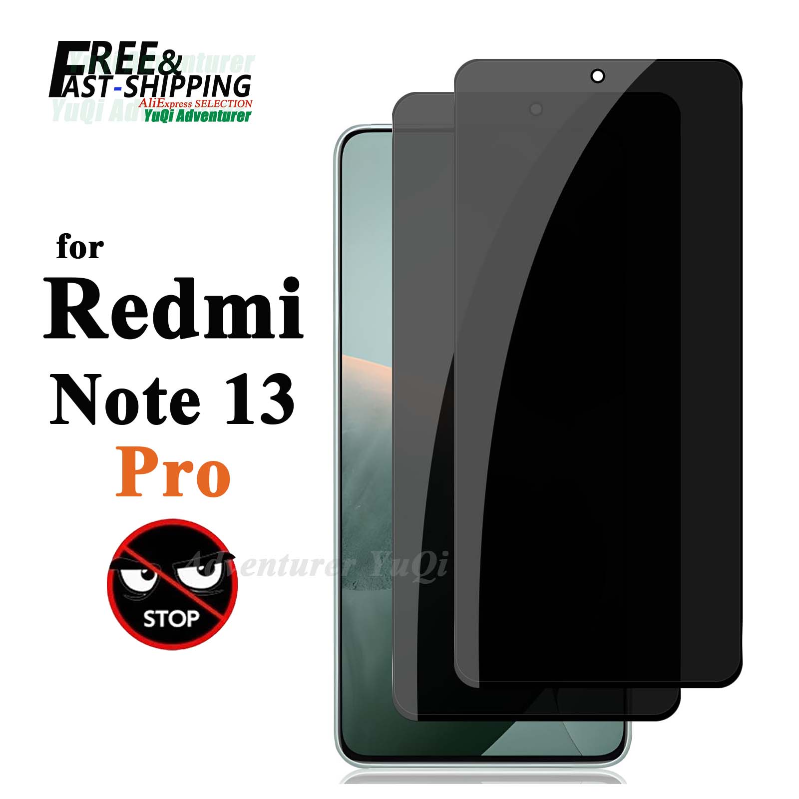 Redmi Note 13 Pro 4G 5G 용 안티 스 - Anti Spy Privacy Glass Case 리뷰 및 가격