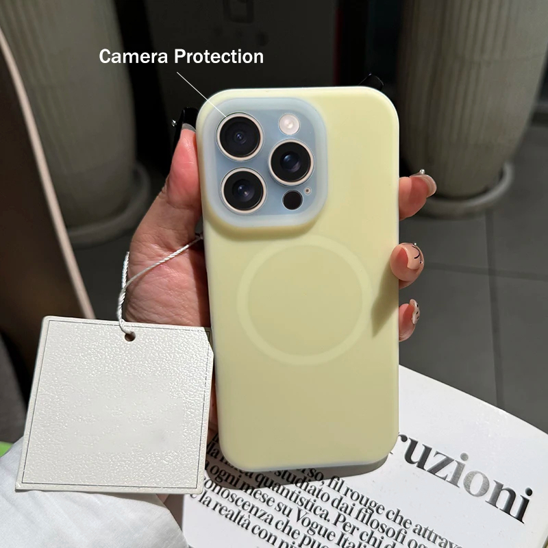 액상 실리콘 캔디 컬러 젤리 폰 케이스 아이폰 18 1 - Liquid Silicone Magnetic Phone Case 리뷰 및 가격