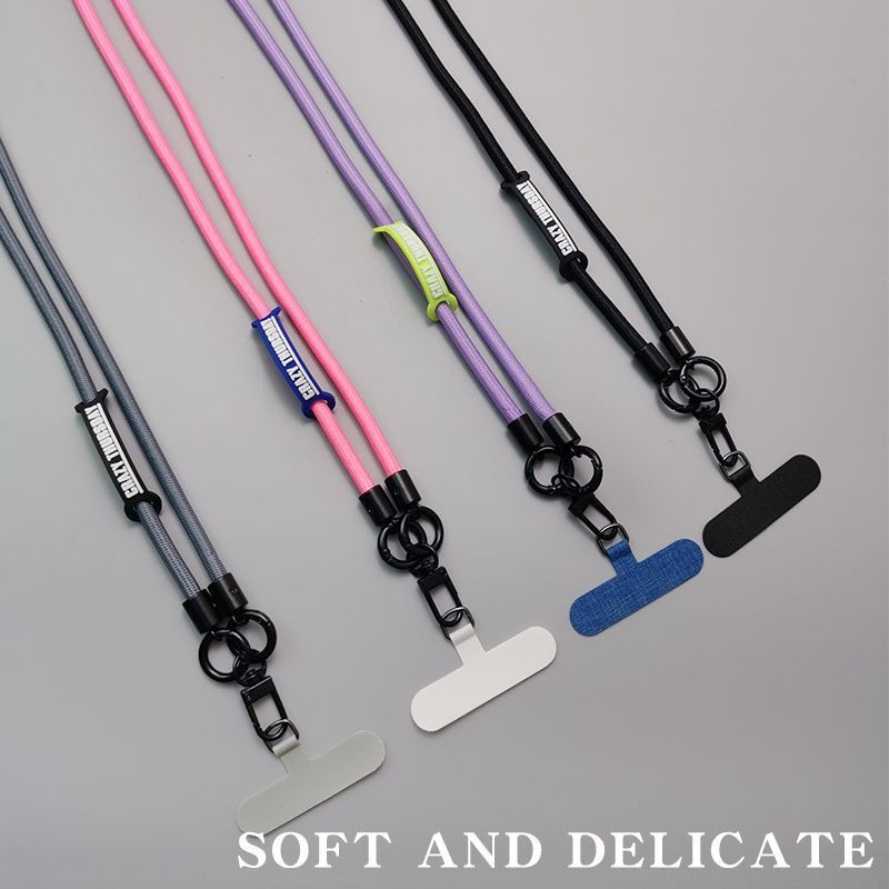 긴 단색 크로스바디 폰 스트랩 랜야드 슬링 펜던트 넥밴 - Crossbody Lanyard Neck Strap Case 리뷰 및 가격