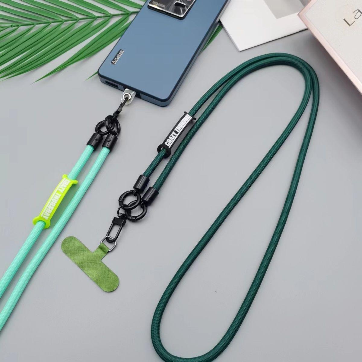 긴 단색 크로스바디 폰 스트랩 랜야드 슬링 펜던트 넥밴 - Crossbody Lanyard Neck Strap Case 리뷰 및 가격